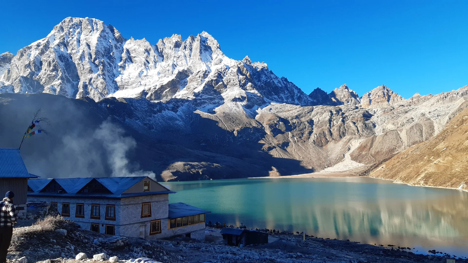 Gokyo mit See | © Kai Vermehren