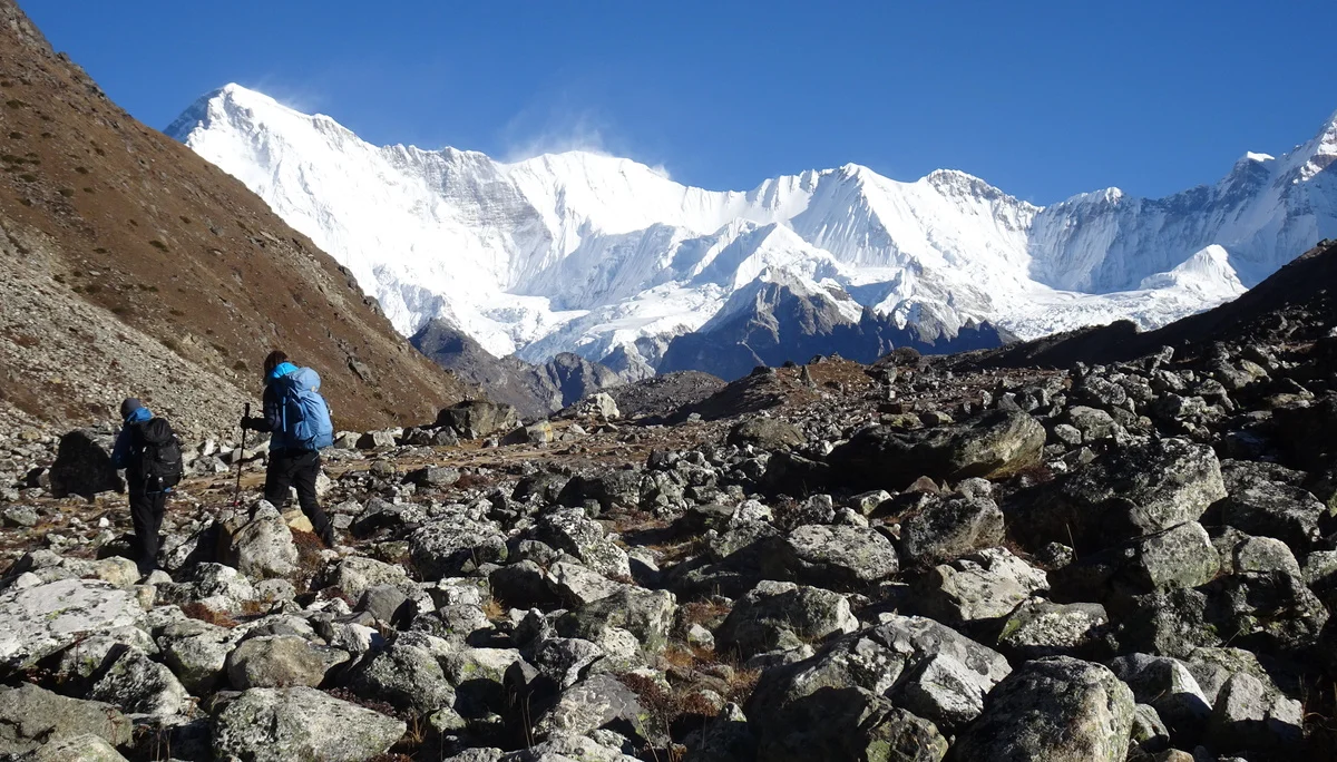 Bergsteiger Im Blockgelände | © Kai Vermehren