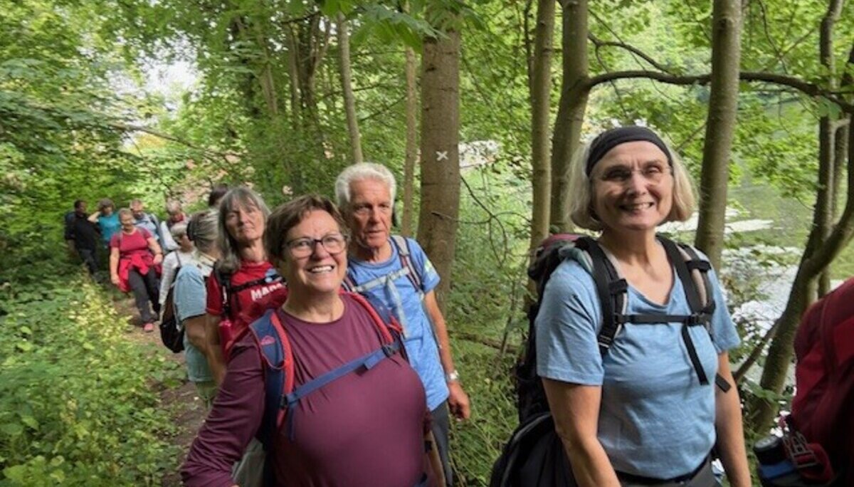 eine Gruppe Wanderer im Wald | © Gerhild Schiller