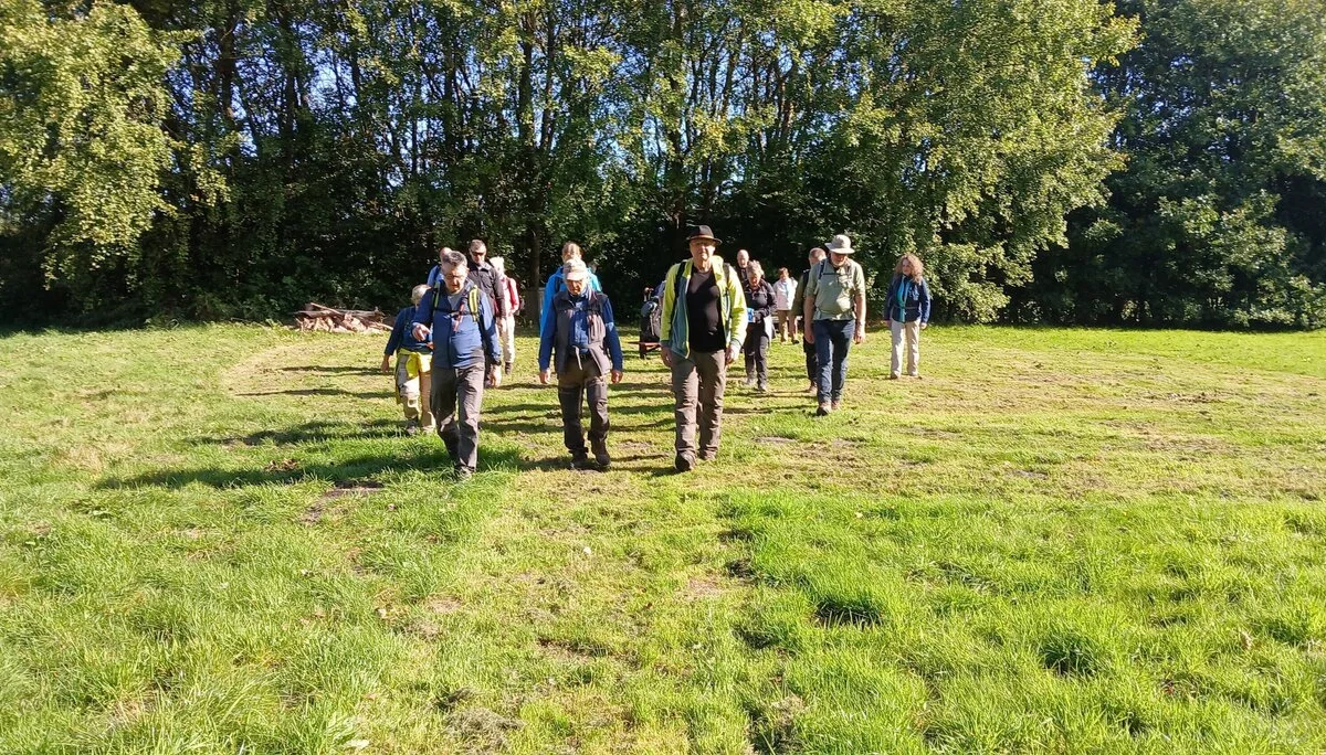 Wanderer im Moor bei Holtby | © Kai Vermehren