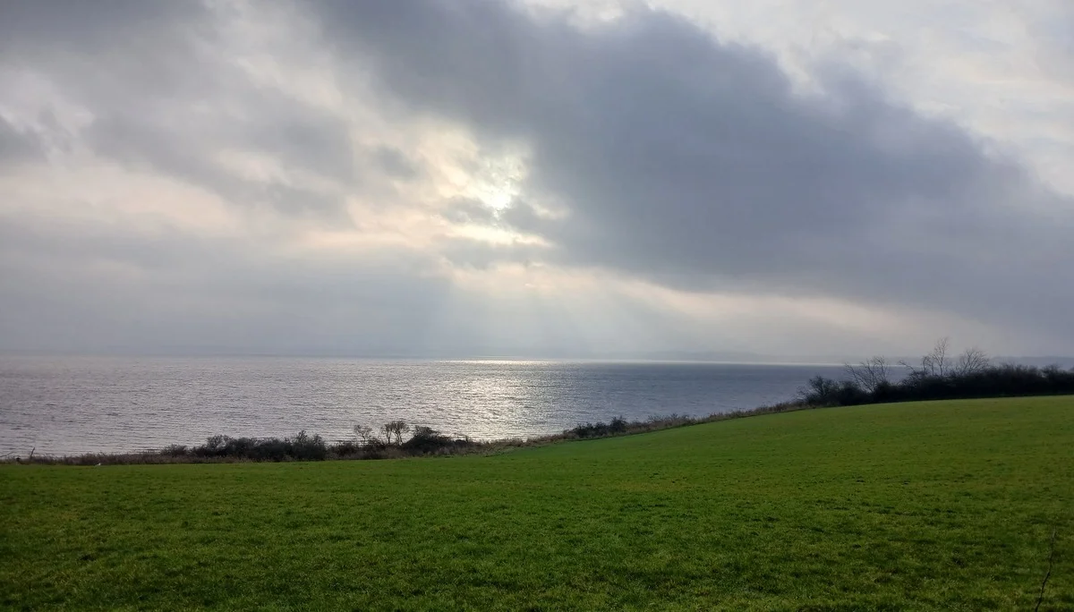 Wintersonne über der Flensburger Förde | © Kai Vermehren